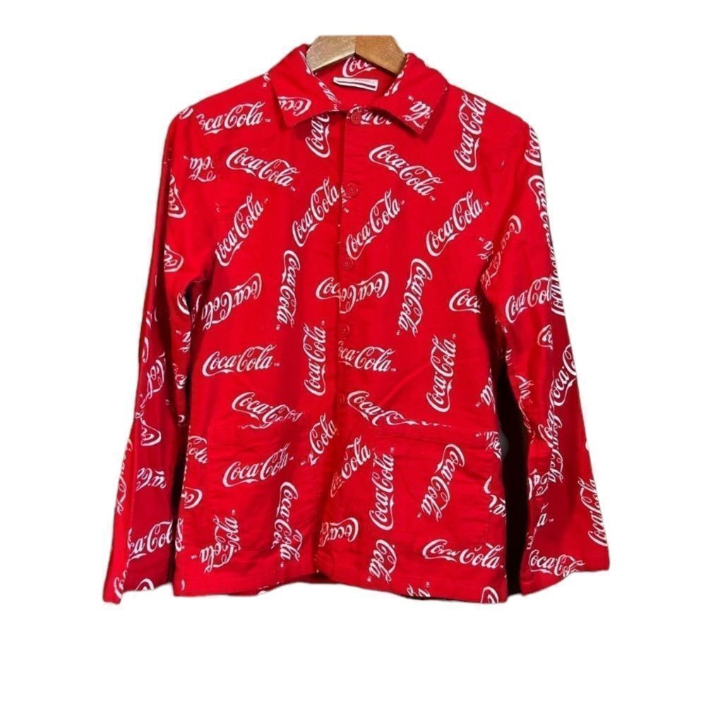 ‎3 for $30! Coca Cola brand pj flannel top